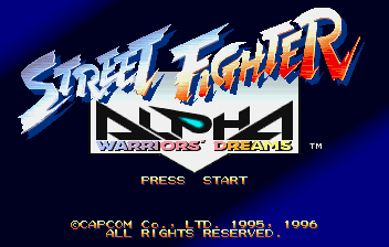 Street Fighter Alpha: Warriors' Dreams (Saturn) (gamerip